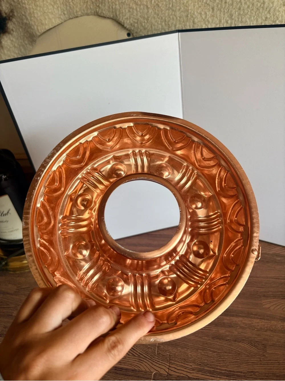 Vintage Copper Cake Mold